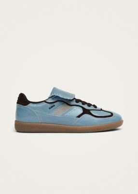 Tb.490 Club Onix Grey Blue Leather Sneakers