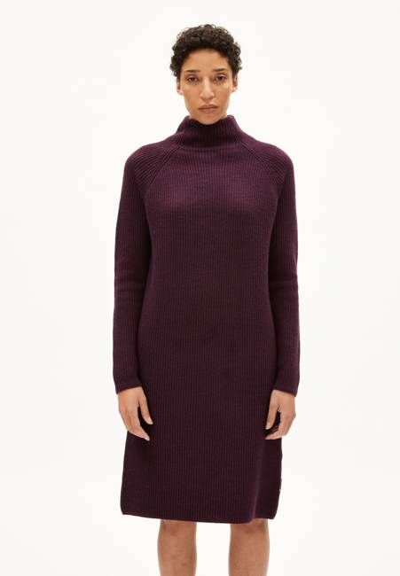 MILLAANA DRESS | dark cranberry