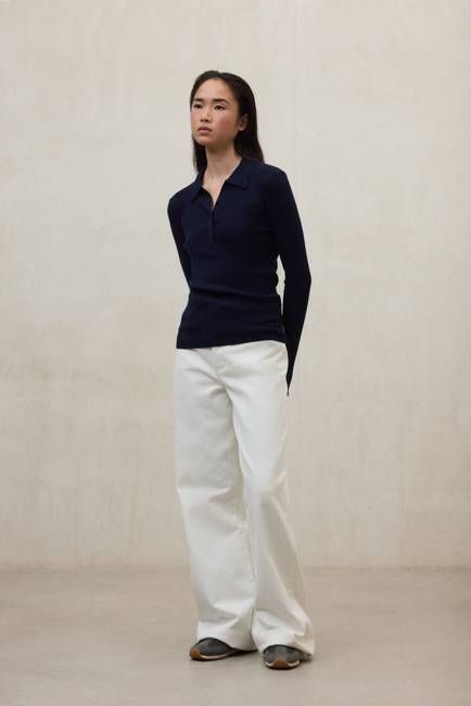 NAVY BLUE GENTIA SWEATER