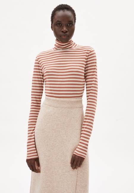 MALENAA STRIPES| light desert-copper glow