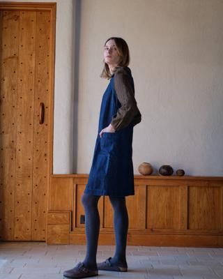 Eva Pinafore Dress