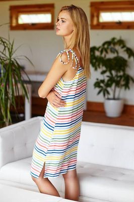 Summer Sundress - Rainbow Stripe