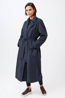 Leichter Trenchcoat, klassisch geschnitten und Raglannaht (Navy)