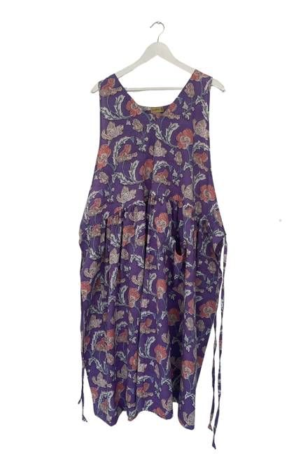 NEW! Block print Pinafore No.72