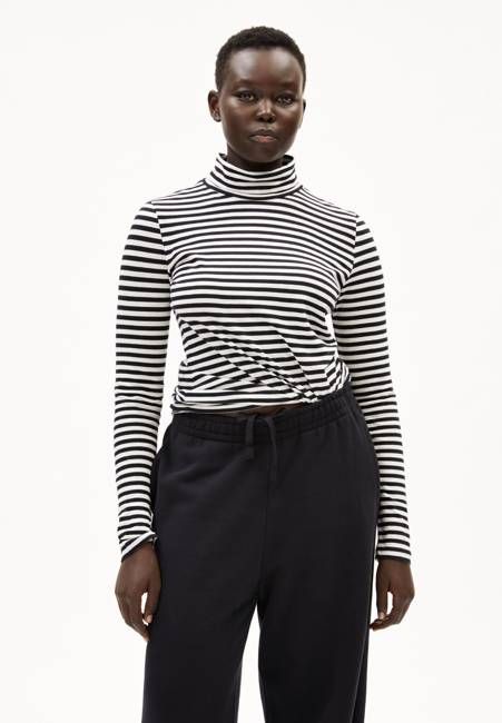 GRAZILIAA STRIPES | white-black