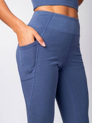 PlantTec™ Organic Leggings | Blueberry