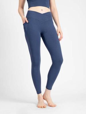 PlantTec™ Organic Seamless Leggings | Blueberry