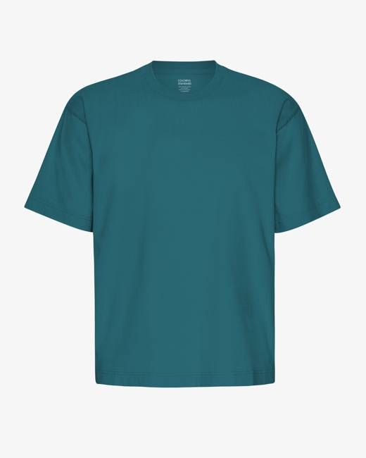 Oversized Organic T-Shirt - Ocean Green