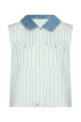 Billie Vest In Faded Stripe