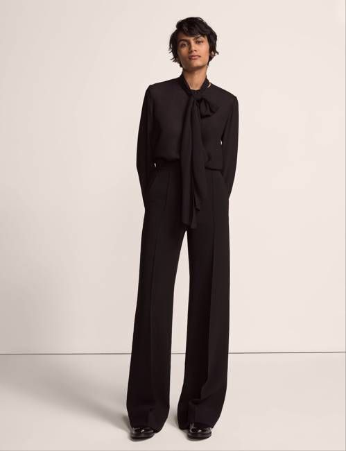 Bow Blouse - Resale | Black