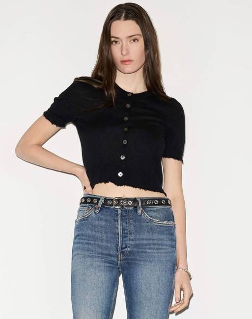 The Drift Cashmere Cardigan - Black