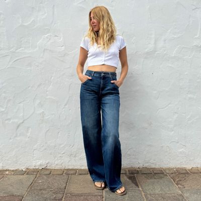 BLINK High Waist Wide - Vintage Blue