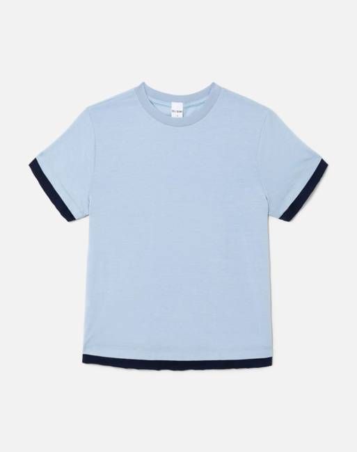 Classic Layer Tee - Bluebell/Navy