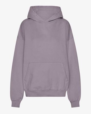 Organic Oversized Hood - Purple Haze
