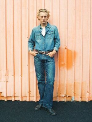 Gunnar Denim Shirt Dirt Wash regular fit shirt | Nudie Jeans