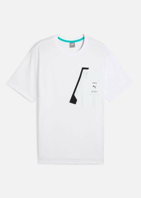 Mercedes-AMG F1 x PUMA x RÆBURN Pocket Logo Tee PUMA White