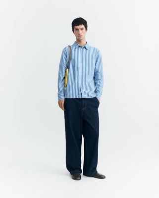 Jimbo blue striped shirt