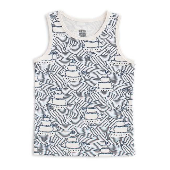 Tank Top - High Seas Navy