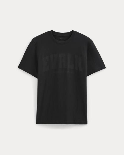 Varsity Logo Tee | Black