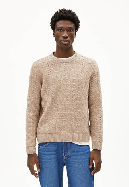 DAAKO | silver melange tweed-true camel