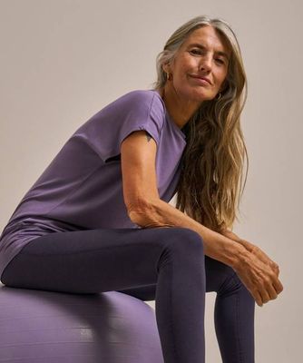 Short Sleeve Air Bamboo Flow Top