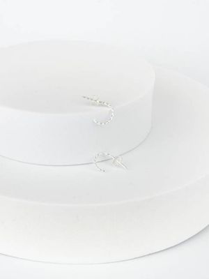 Creole gedreht SILBER - Fejn