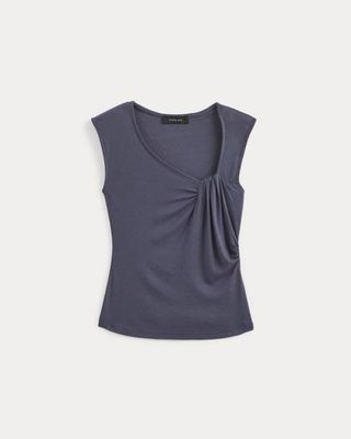 Asymmetrical Top in Butterluxe | Graystone