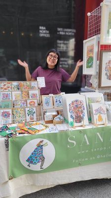 Lucy & Yak Sheffield x SANPO - Workshop zum Malen von Tragetaschen
