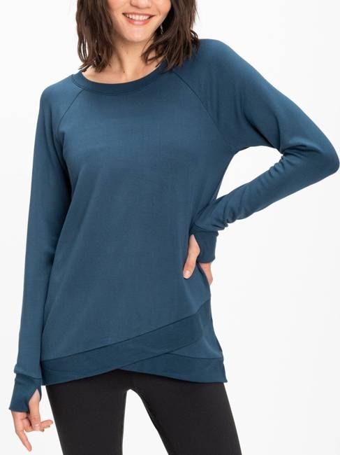 Leanna Feather Fleece Tunic