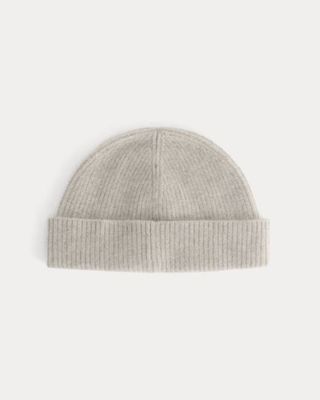 Cashmere Docker Beanie | Gravel
