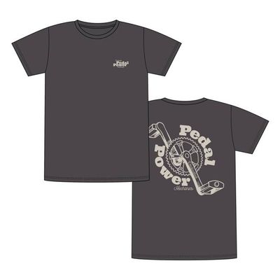 DEDICATED - T-shirt Stockholm Pedal Power Charcoal