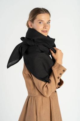 Palisandra – Linen Square Scarf