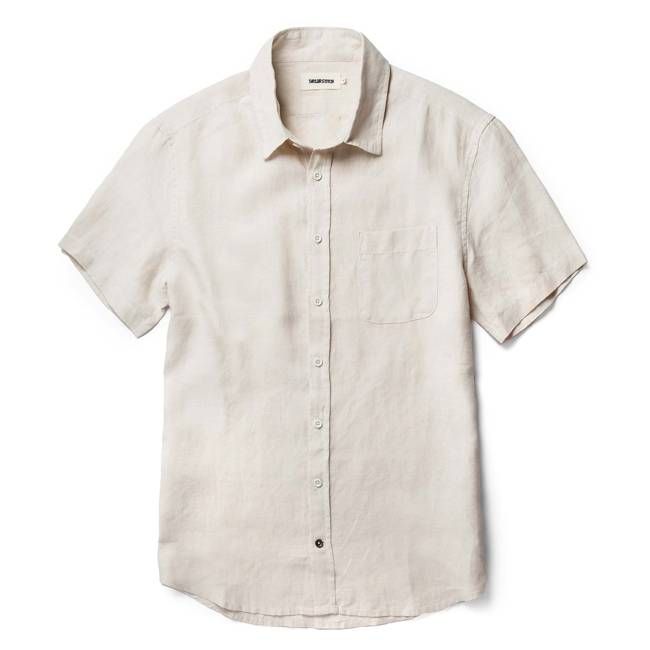 The Short Sleeve California in Natural Hemp