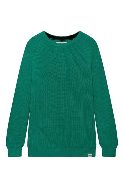 SERGIO - Womens Organic Cotton Jumper Green