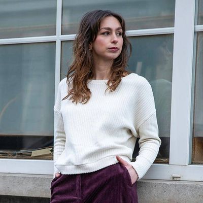 Pia pull Ecru knit