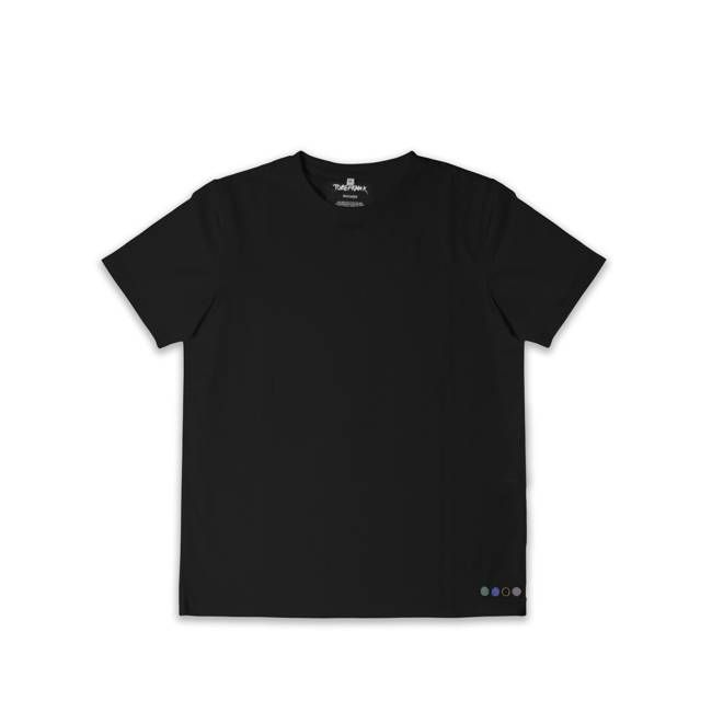 UNISEX BROWER TEE IN BLACK