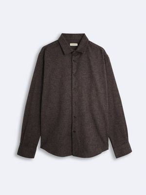 Flannel Shirt Gurin Chocolate