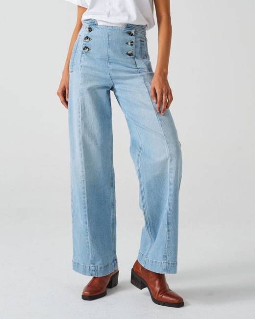 Seventy + Mochi Marie Jeans Oceanic Blue