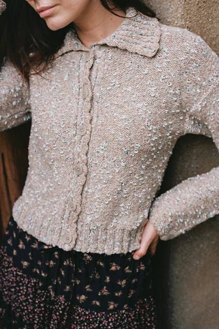 The Idina Cardigan | Chestnut Confetti