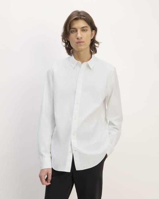 The Supima® Poplin Shirt | White