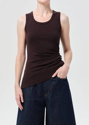 Twisted Poppy Tank in Tone