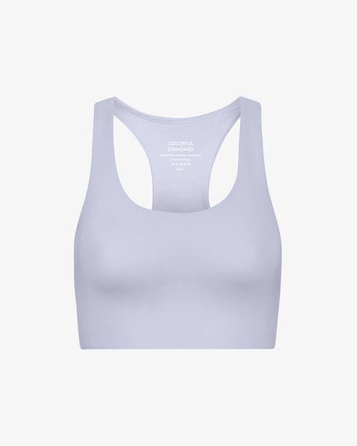 Active Cropped Bra - Soft Lavender