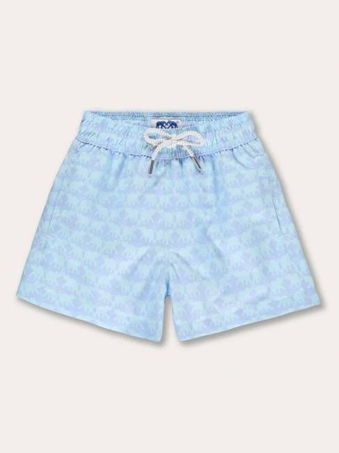 Boys Elephant Dance Blue Staniel Swim Shorts