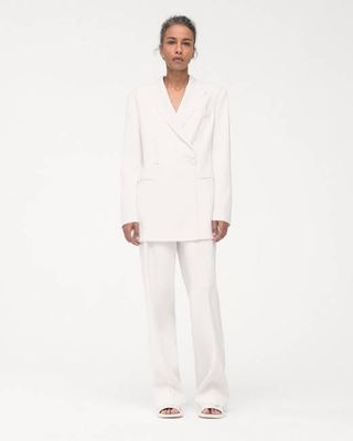 Fluid Double Breasted Jacket - Resale | Off White