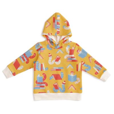 Hoodie - Bookworms Yellow