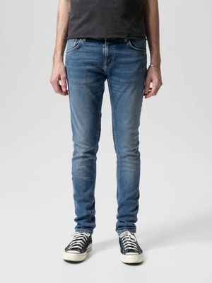 Tight Terry Inbetween Blues tight leg jeans | Nudie Jeans