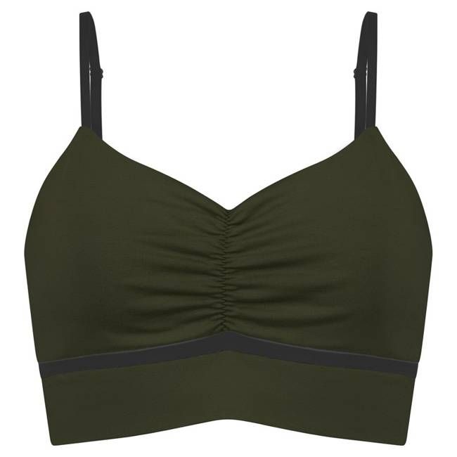 Bio Bustier Yoga forest (grün) - kaufen