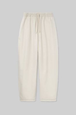 Cedar-Leigh Organic Cotton Denim Trousers in Ecru