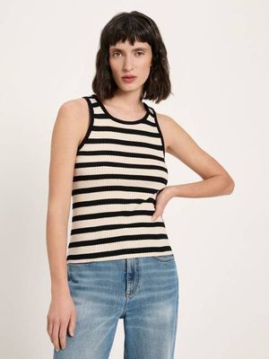 Striped tank top (GOTS)