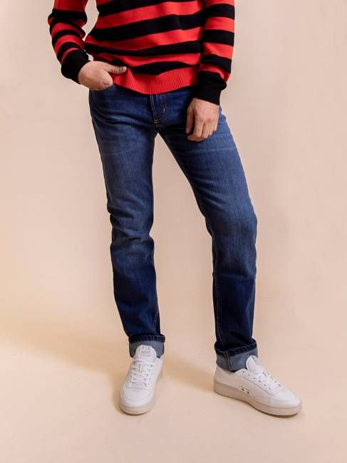 OWENS DARK BLUE MEN'S REGULAR JEANS